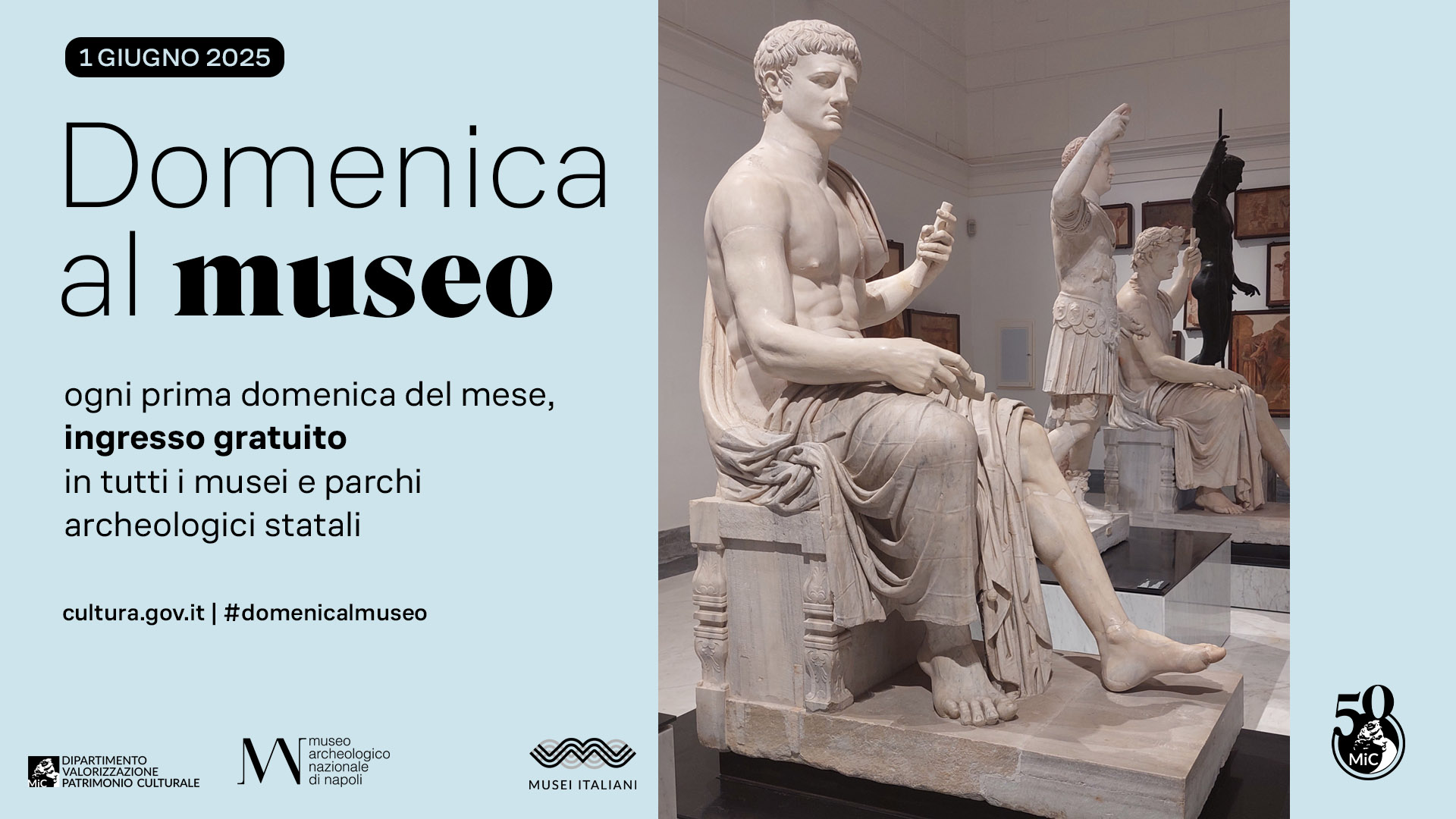 DOMENICA al MANN 1 giugno 2025